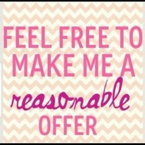 Bundle your likes. Will accept reasonable offers.